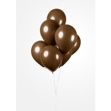Brune ballonger 100x - 30 cm
