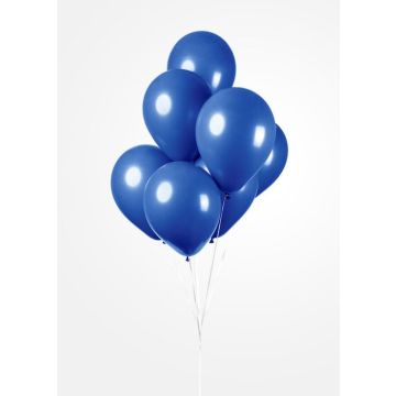 Mørkeblå Ballonger 25x - 30 cm