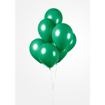 Mørkegrønne ballonger 25x - 30 cm