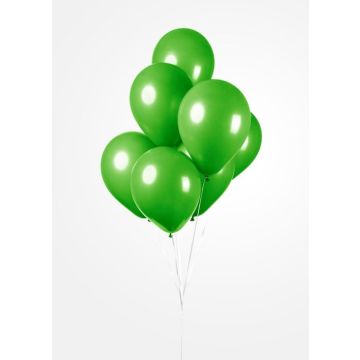 Lys grønn Ballonger 100 x - 30 cm