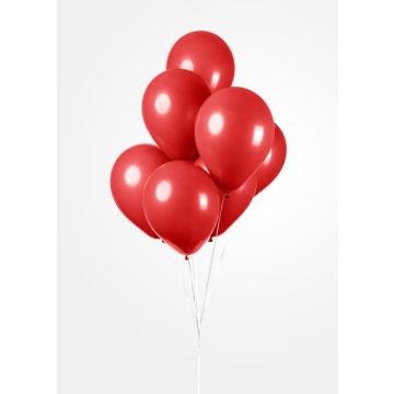 Røde ballonger 100x - 30 cm