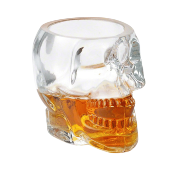 Hodeskalle karaffel + 2x glass
