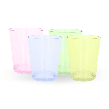 Plastik shotglass fargede gjenvendbare 3 cl 20x