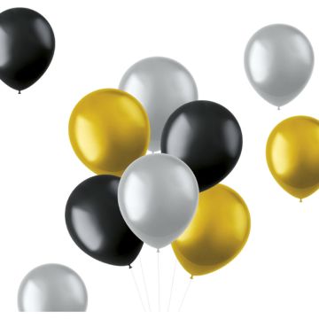 Metallisk ballongmix 50x - 33cm