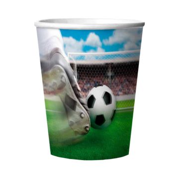 Fotball pappkrus 3D 4x - 266 ml