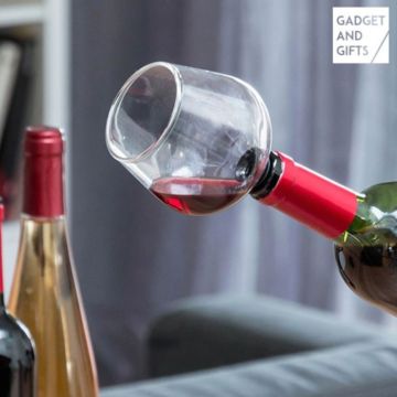 Vinglass til flasken med kork 260 ml