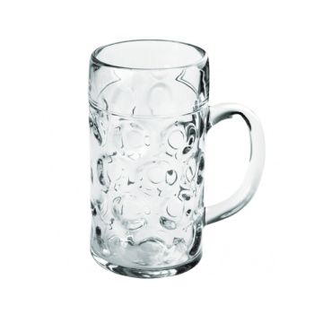 Ølkrus 1 liter hard plast