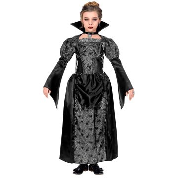 Svart vampyrkostyme for jenter