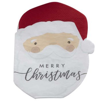 Julemannens servietter 16x - 16x12 cm