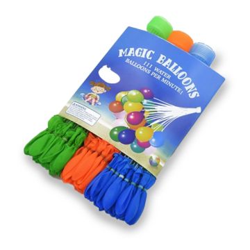 Sjølvferdige vannballongar 110x som skruast på krana