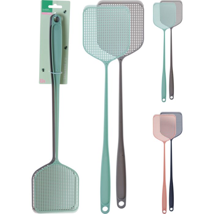 2 fluesmekkere med skraber, 50 cm