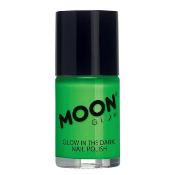 Sjølvlysande Neglelakk Grønn 14 ml Moon Creations 