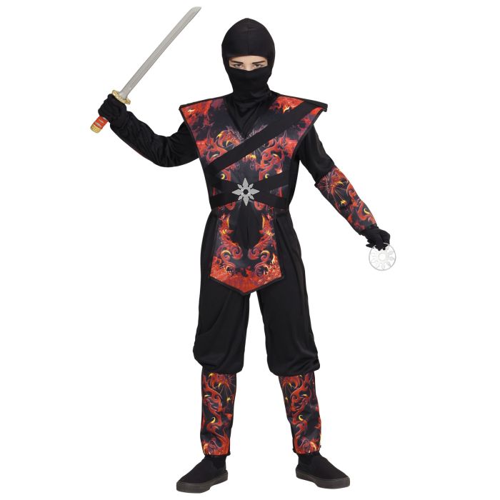 Ilddrage ninja kostyme for gutter