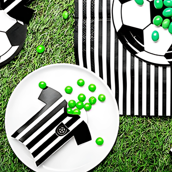 Fotballtrøye bokser til godteri og snacks 6x - 12x11x2,5 cm