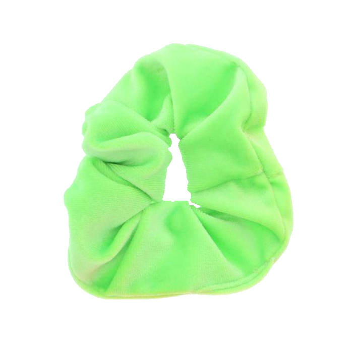Neon UV Scrunchie Grønn