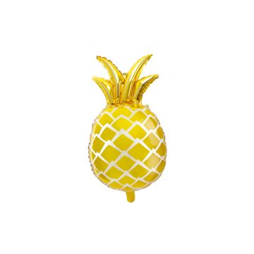 Gull Ananas Folieballong - 63 cm